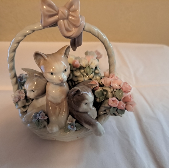 Lladro Purr Fect Kittens #1444 in box excellent. - Picture 1 of 10